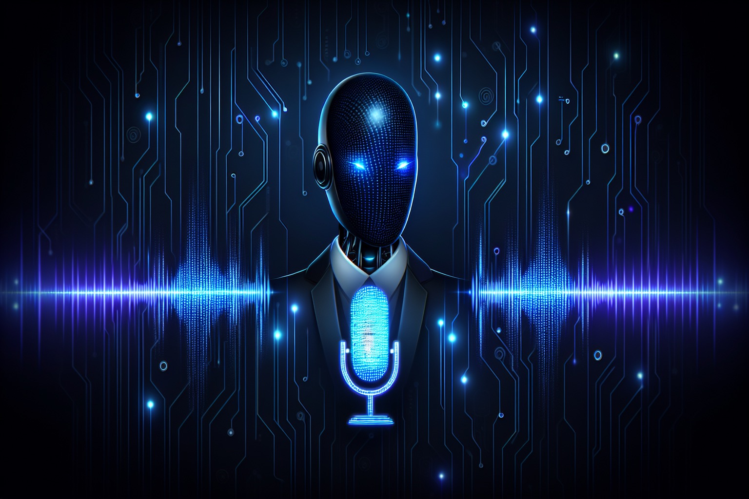 Agente IA con voz humana atendiendo llamada telefónica